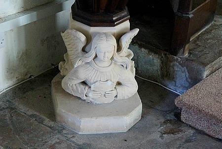 Maiden Newton - Base of Pulpit